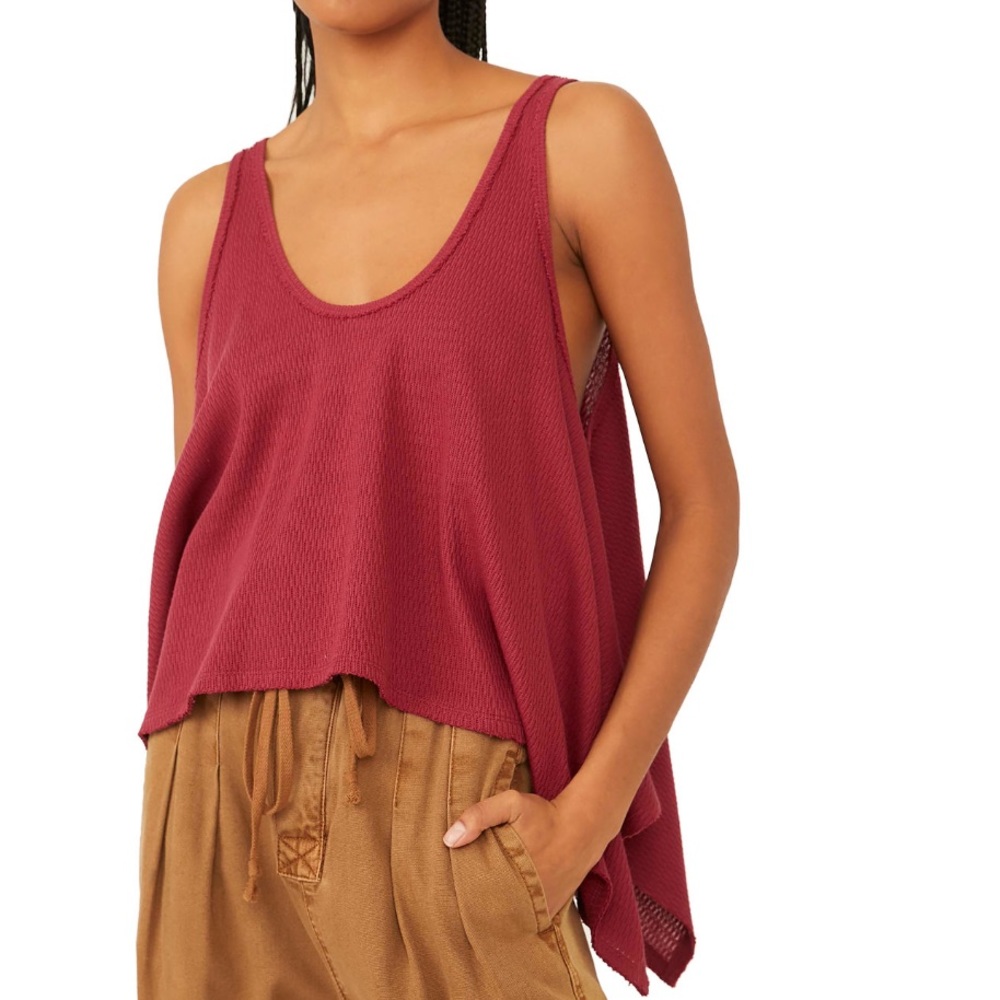 Free People Sing La La Handkerchief Tank